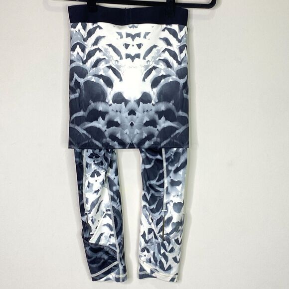 Lululemon Wunder Under SE Dance High Rise Angel Wing  Skirted Leggings Size 4 - Picture 2 of 11